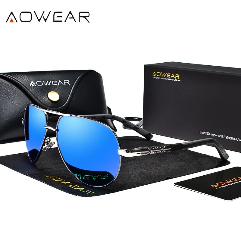 Óculos de Sol Aowear Majestic Aviator