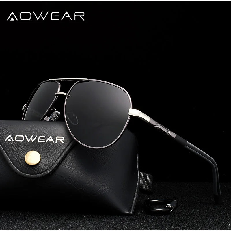 Óculos de Sol Aowear Majestic Aviator