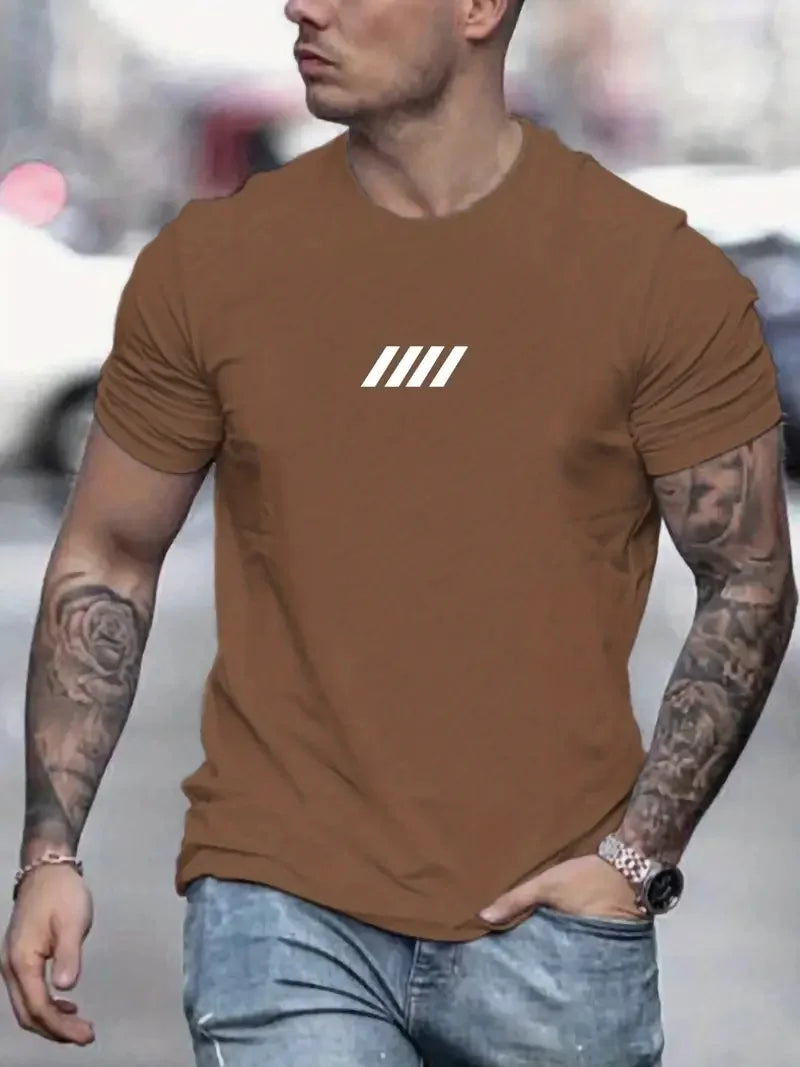 Camiseta Masculina "Prestígio Verão" - Estilo e Conforto em Cada Detalhe