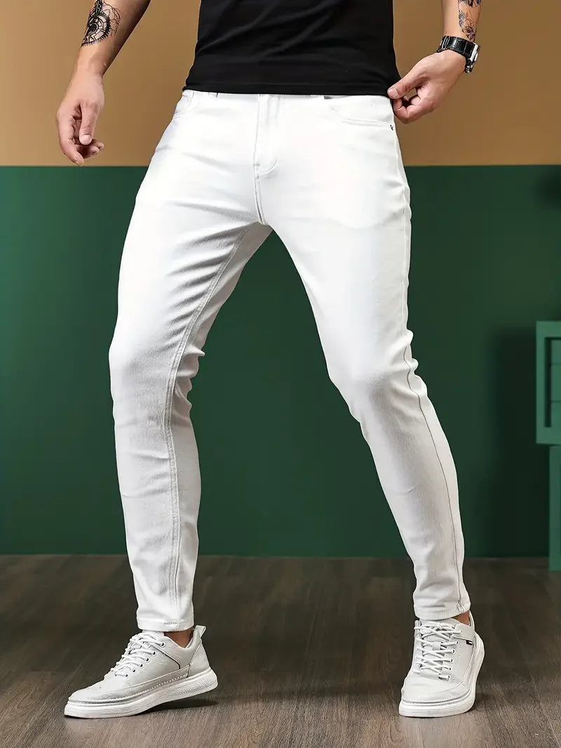 Calça Masculina Slim Fit de Extrema Qualidade